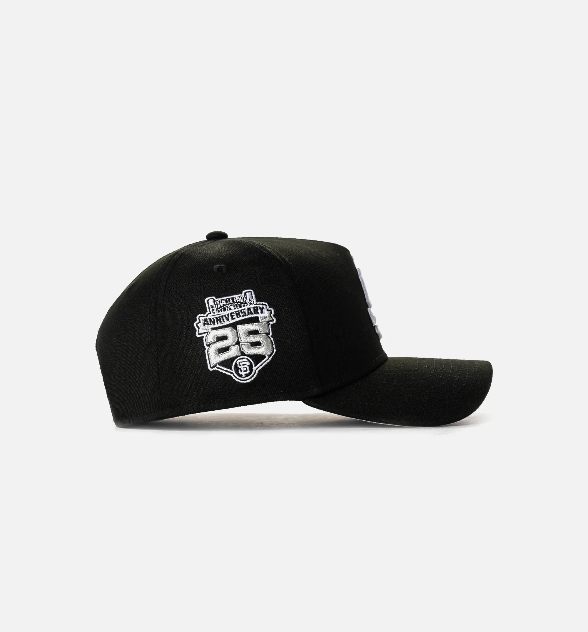 San Francisco Giants Upside Down 940AF Snapback Mens Hat Black White