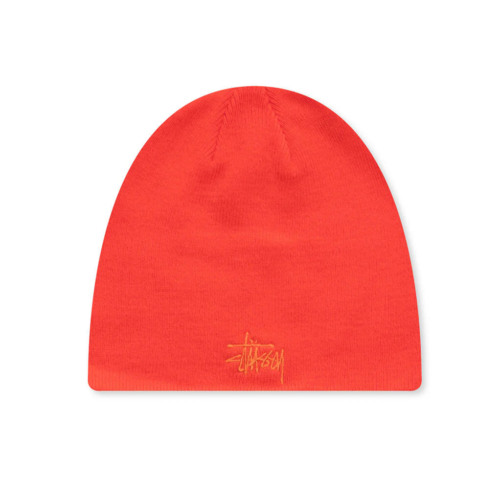 Basic Skullcap Beanie Sport Red