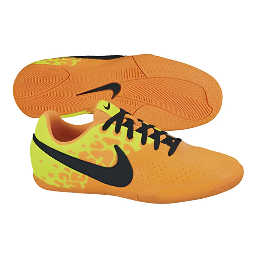 Nike JR Elastico II Indoor Soccer Shoes Bright Citrus Black Volt