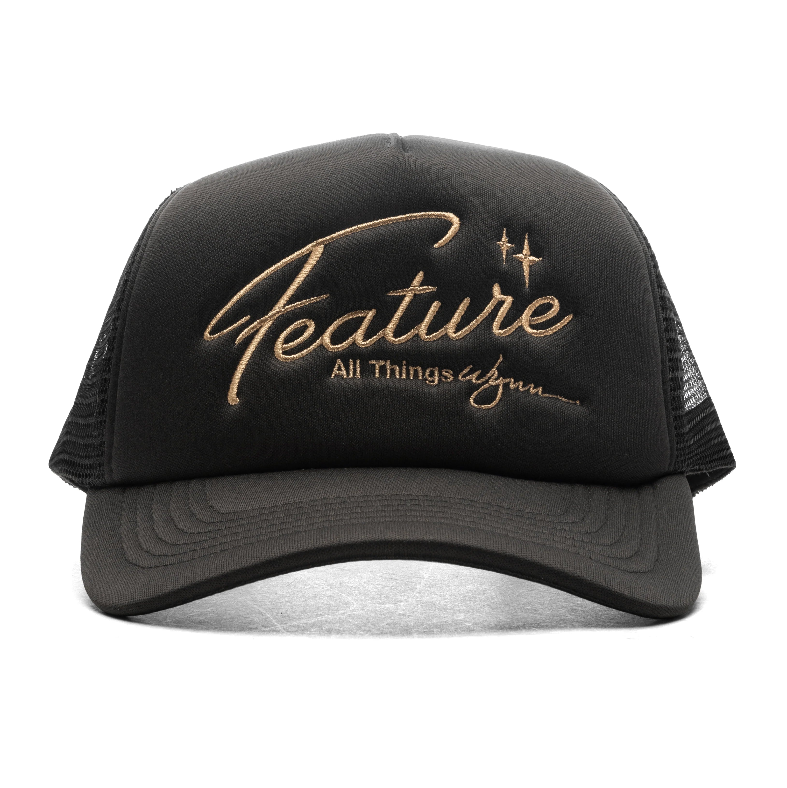 Feature x Wynn Shine Trucker Black