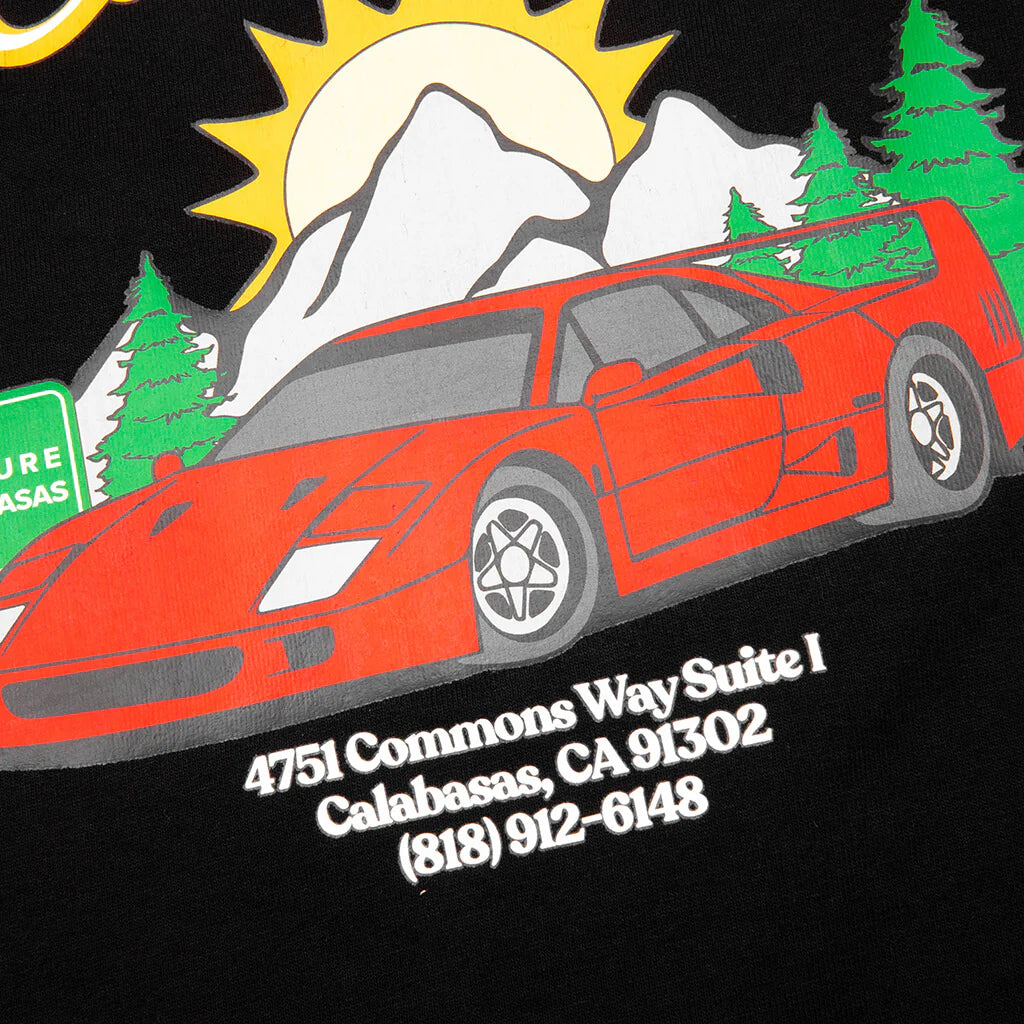 Kids C 40 S S Tee Black