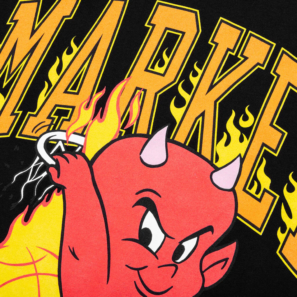 Market x Hot Stuff Dunk S S Tee Black