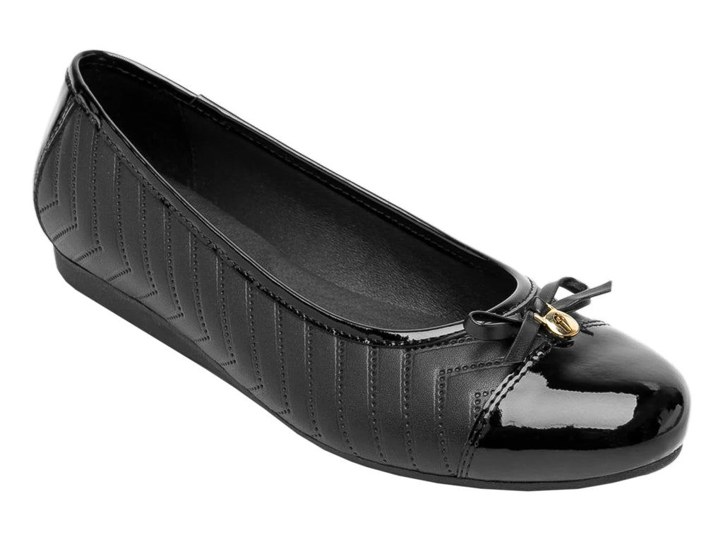 Zapatos Planos Flexi Negro para Mujer