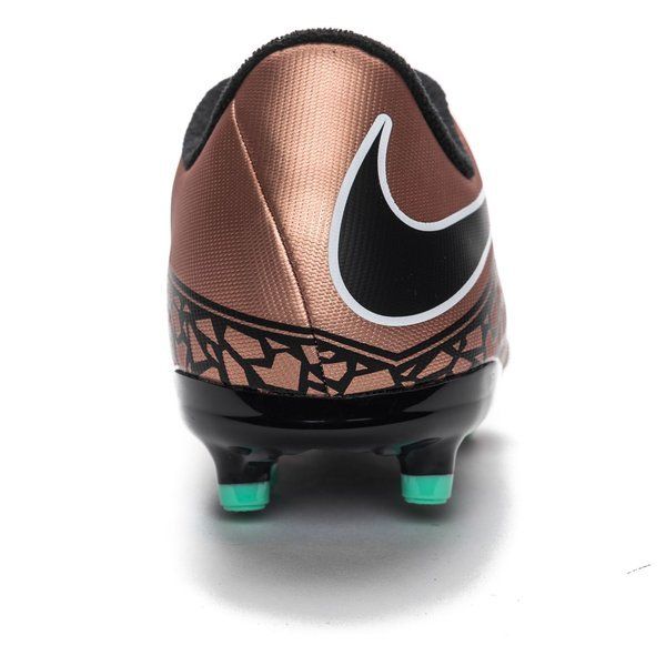 Nike JR Hypervenom Phelon II FG Soccer Cleats Metallic Red Bronce Green