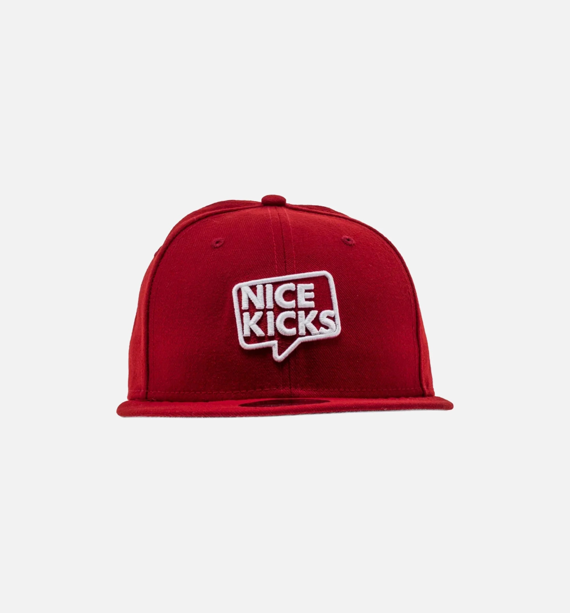 New Era X Nice Kicks Nice Angeles Hat Scarlet Red White