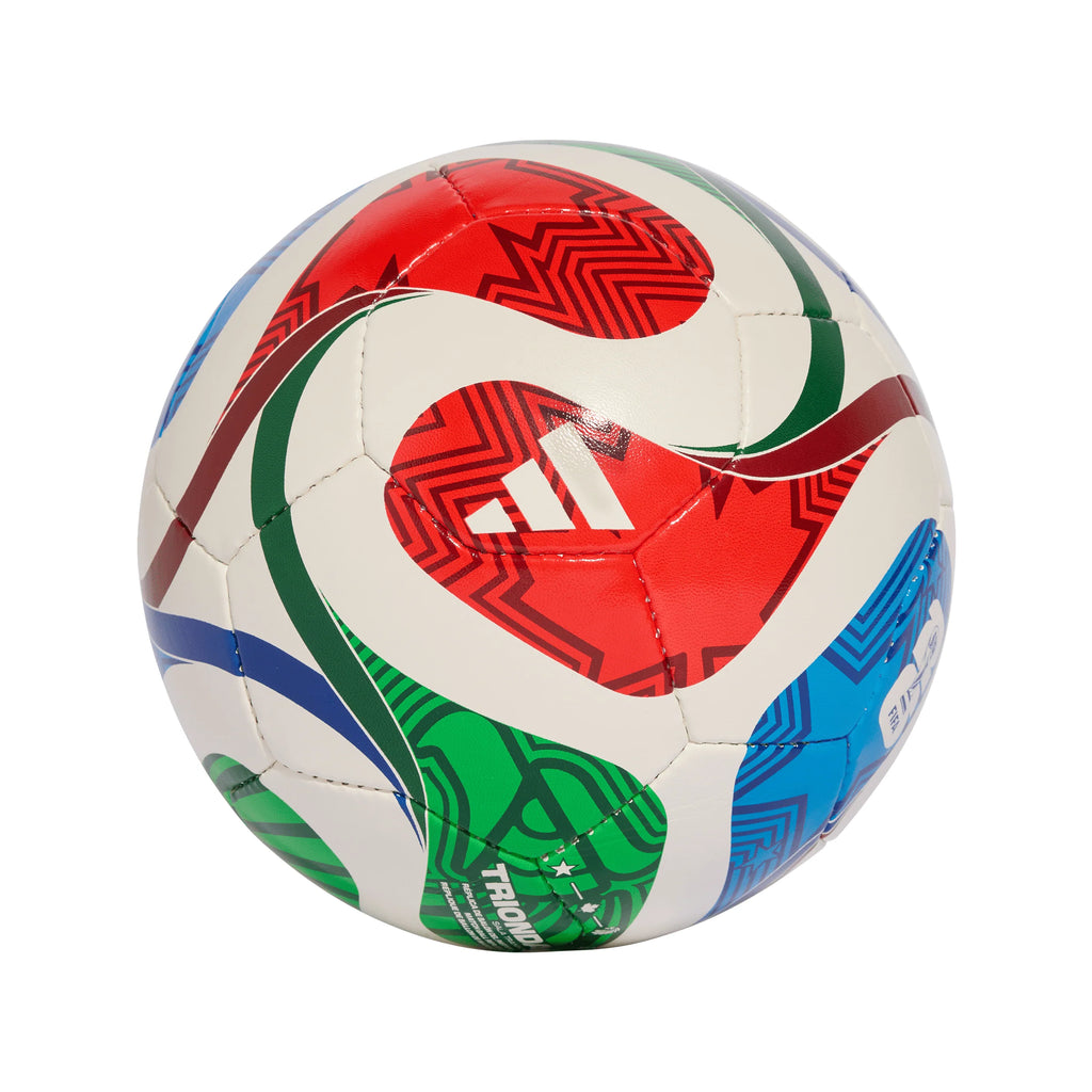 adidas World Cup 26 Trionda Training Sala Soccer Ball White Blue Red