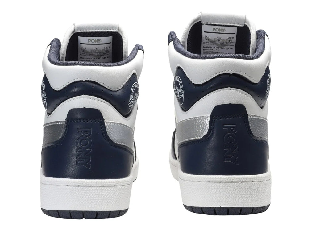 Tenis PONY City Wings Hi Blue Fastback para Hombre