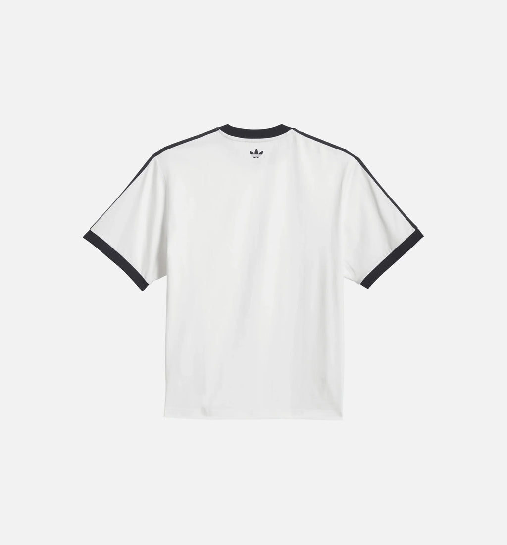 Argentina x Thrasher Ringer Mens Short Sleeve Shirt White Black