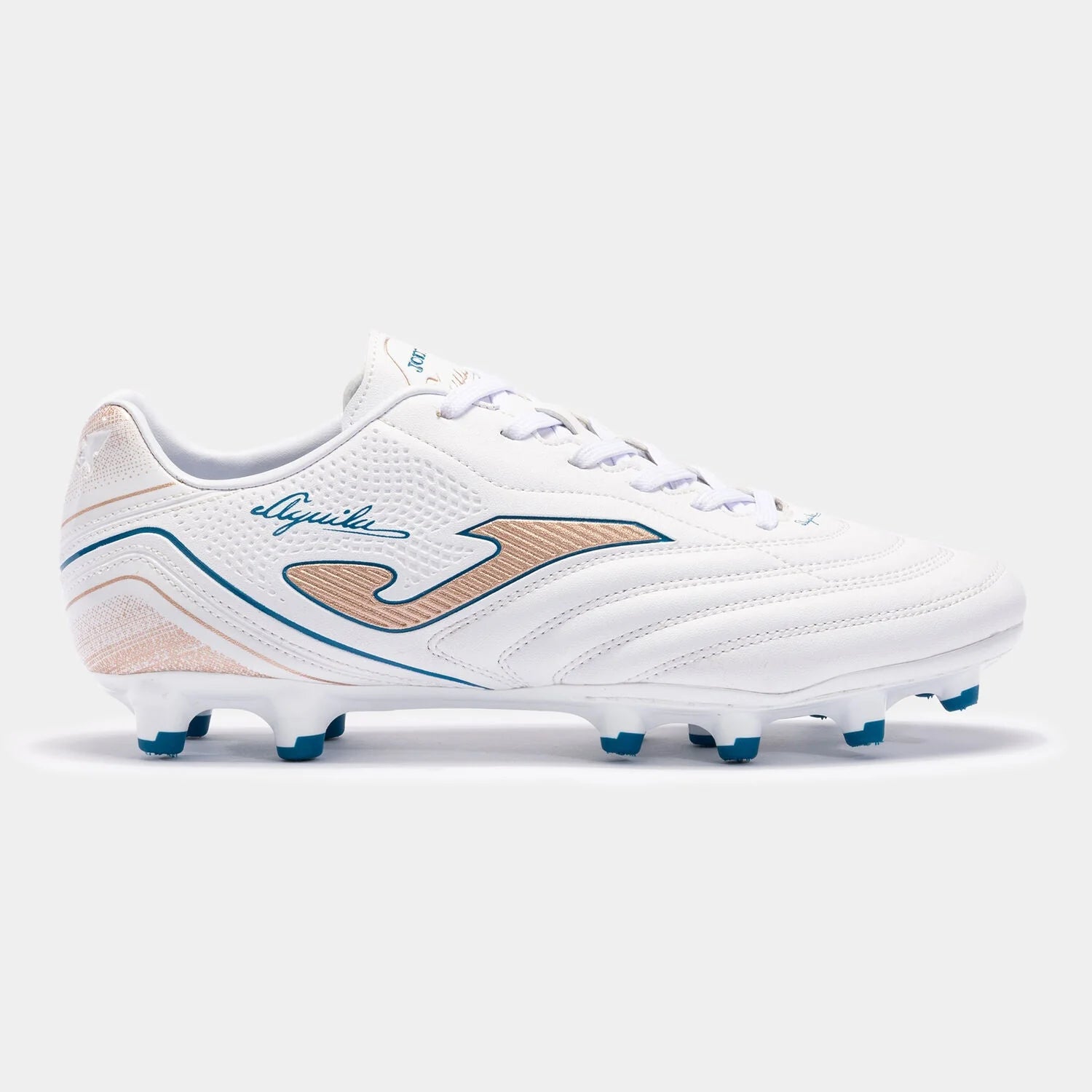 Joma Aguila 2332 FG Firm Ground Soccer Cleats White Gold