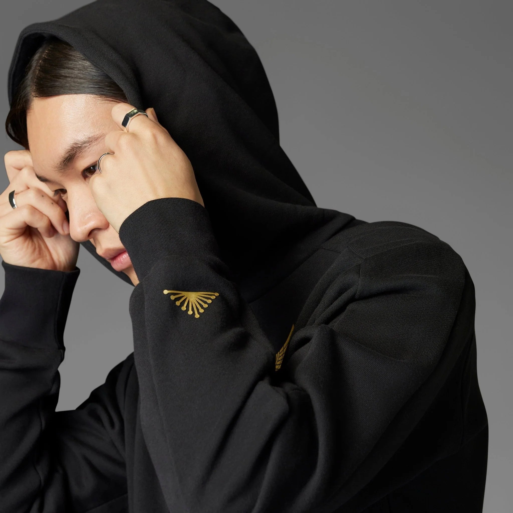 Mexico Gold DNA Hoodie Black