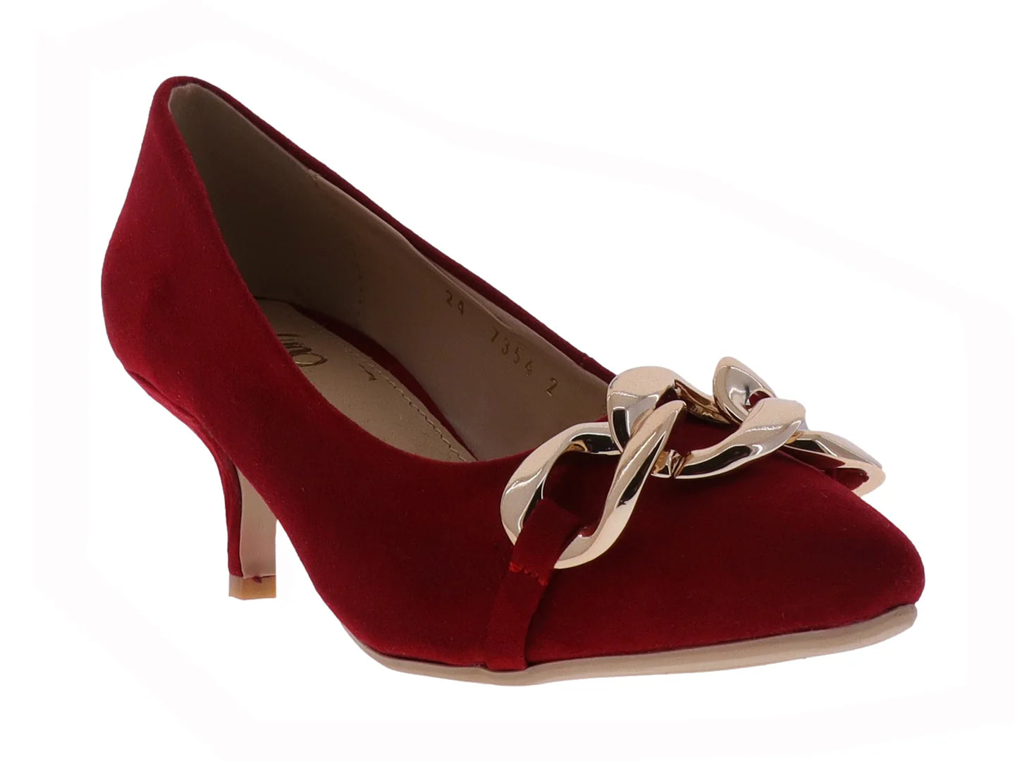 Zapatillas Luna Rosa Rojo para Mujer