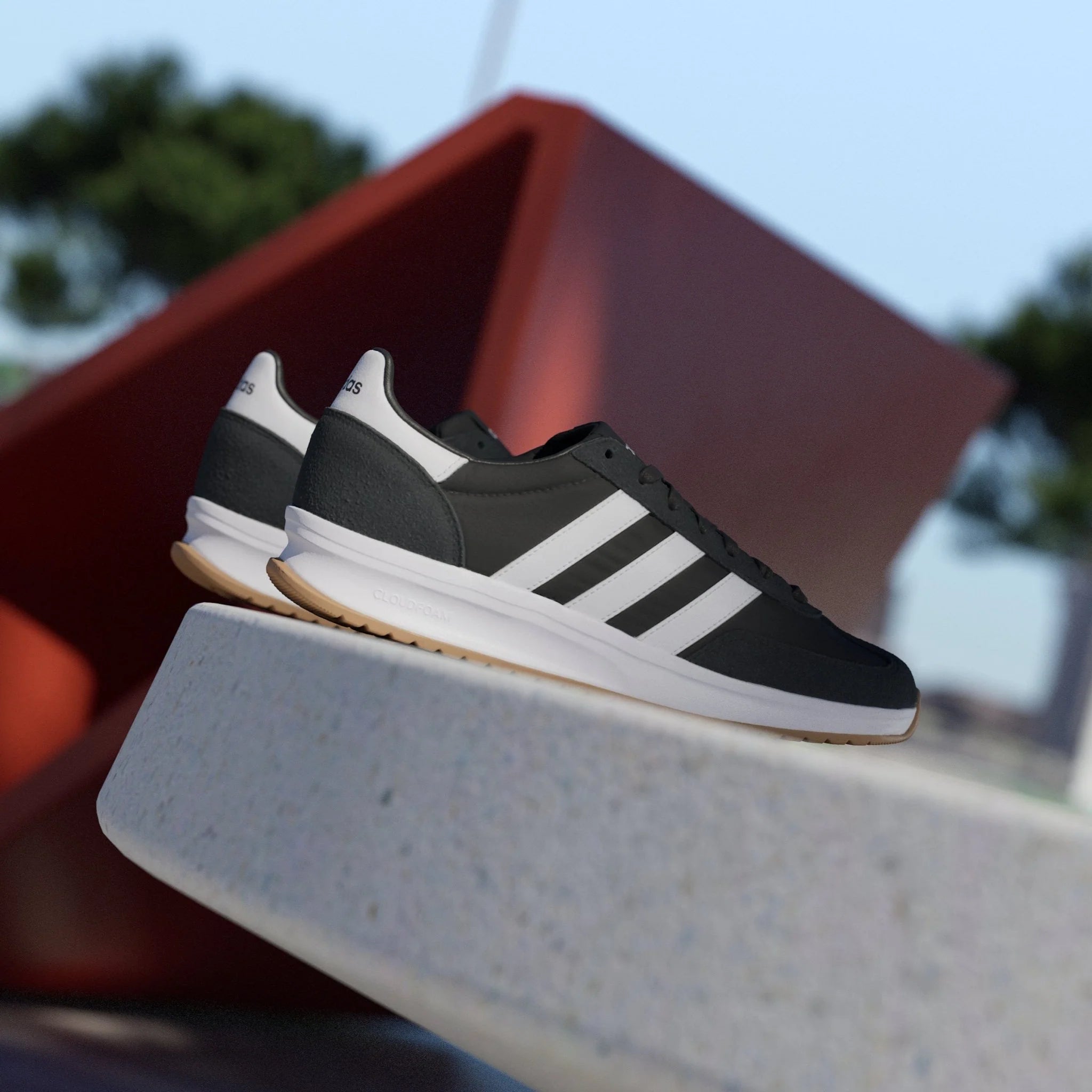 adidas RUN 70s 20 Shoes Black White