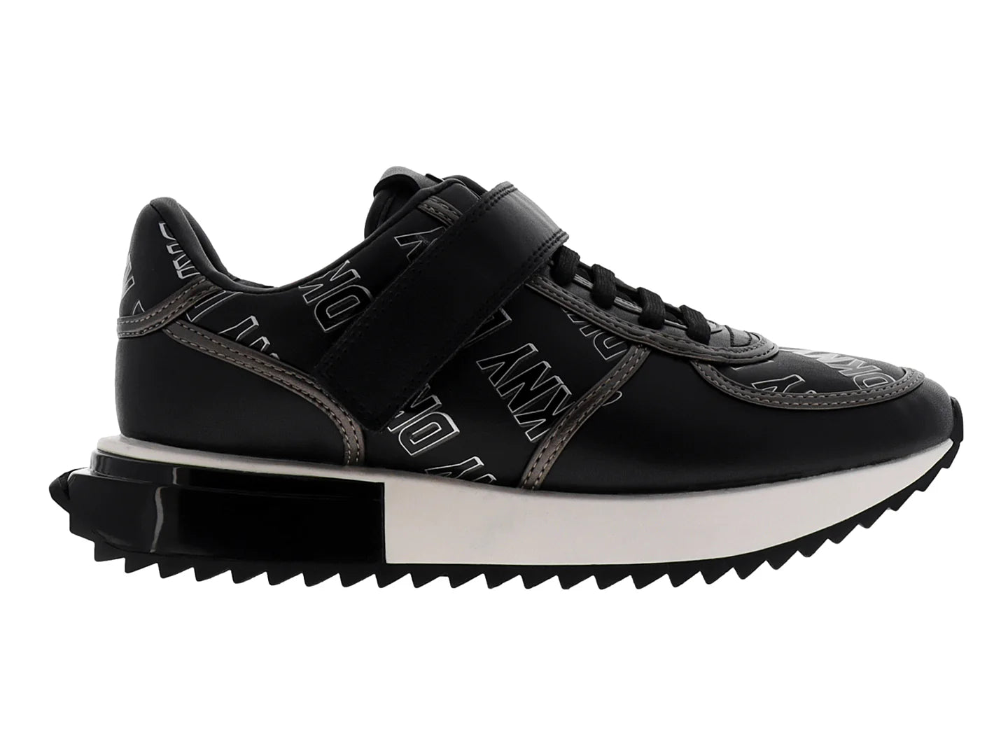 Tenis Casual DKNY Negro Blanco para Mujer