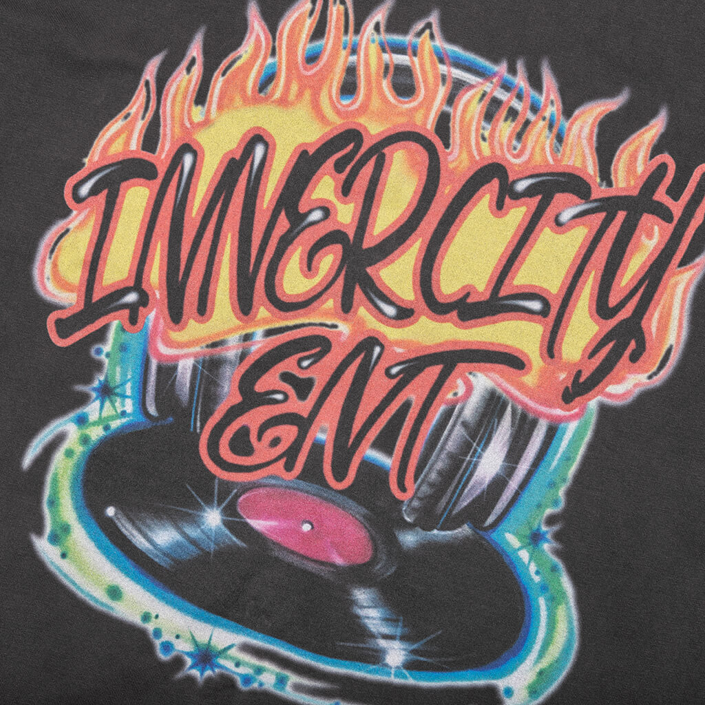 Inner City Airbrush Art S S Tee Black