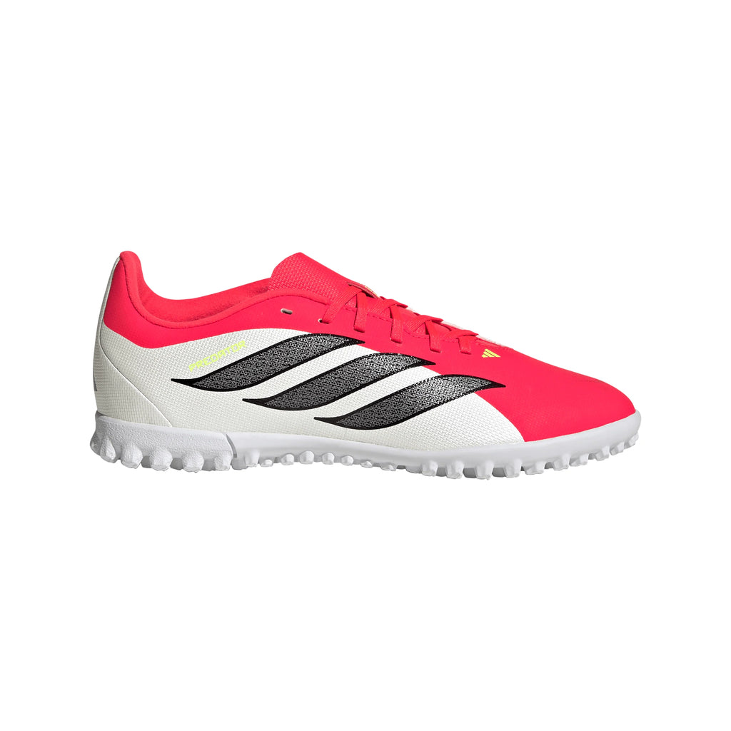 adidas Predator Club TF Turf Youth Soccer Cleats Red Black White