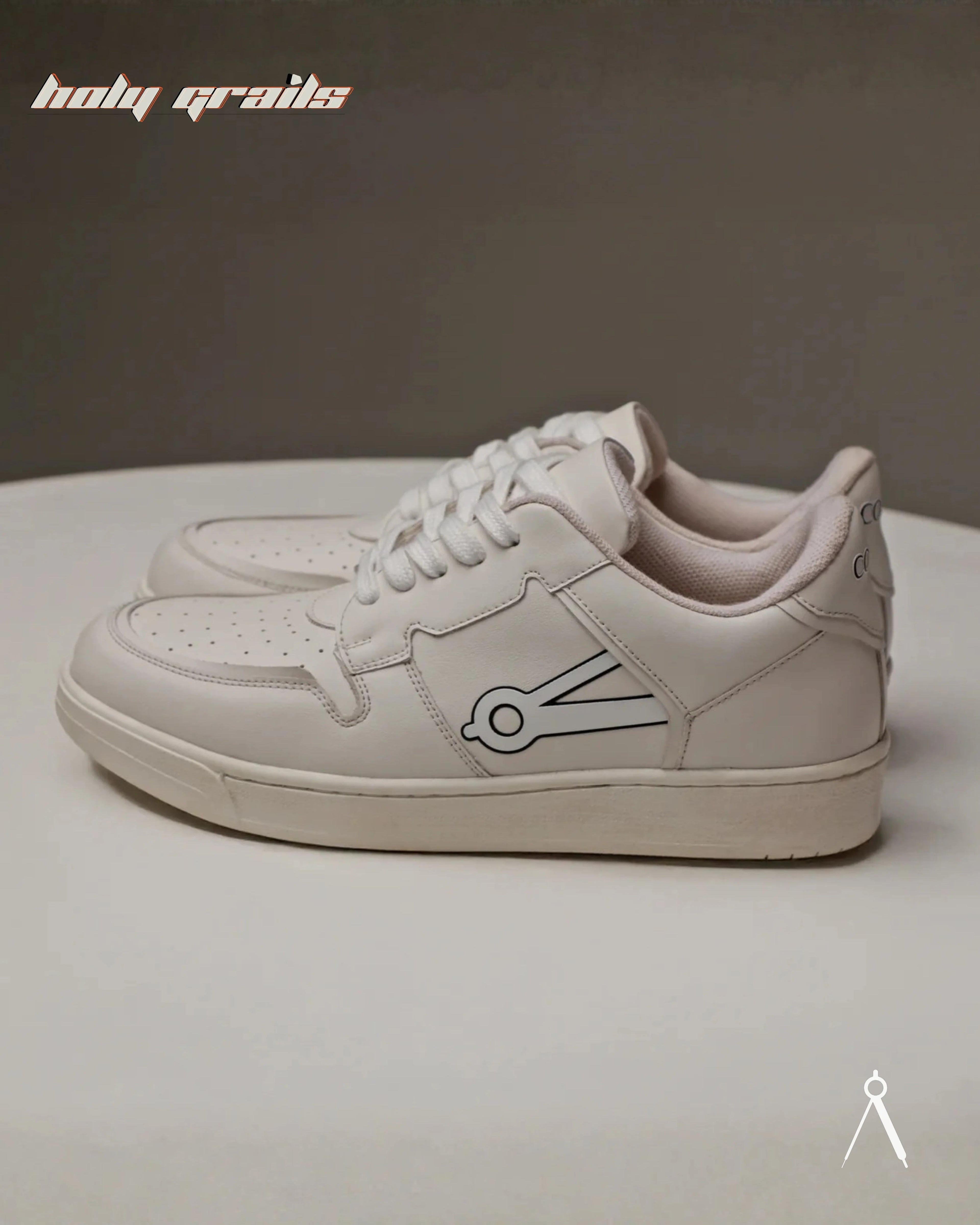 Theta Monotone White Sneaker HG x Cos Tan