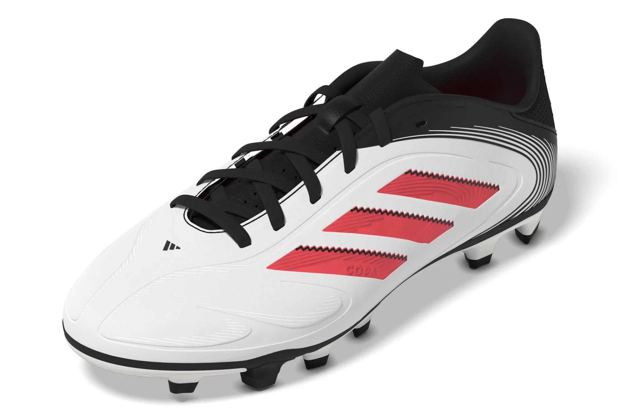 adidas Copa Pure 3 Club Firm Multi Ground Boots Junior White Red Black