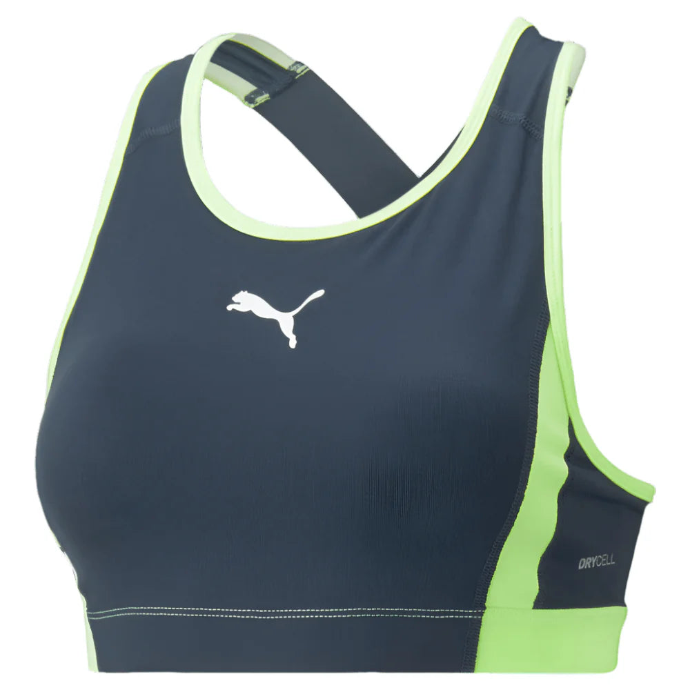 PUMA INDIVIDUAL BLAZE High Neck Sports Bra