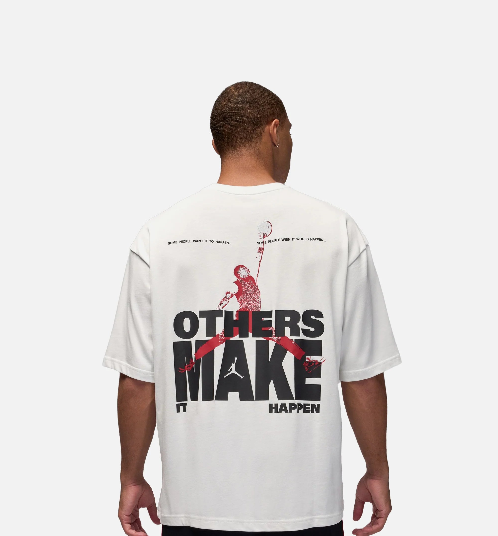 Reissue Oversized Graphic Mens Short Sleeve Shirt Summit White