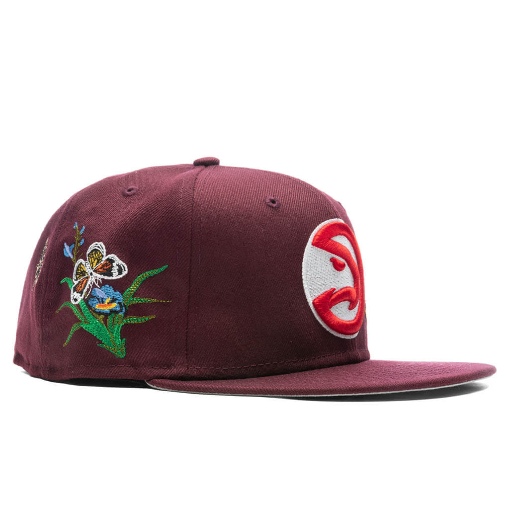 New Era x NBA x FELT 59FIFTY Fitted Atlanta Hawks