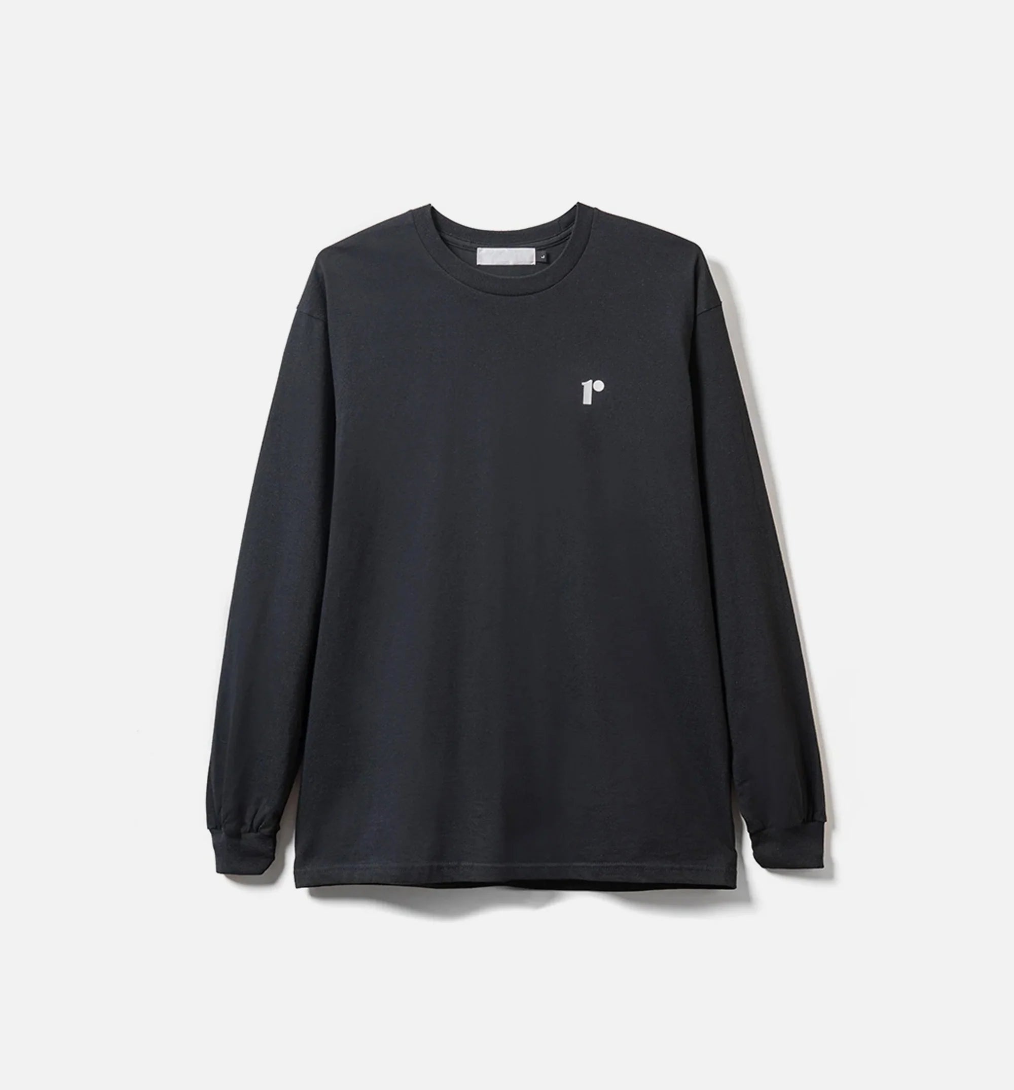 Full Circle Mens Long Sleeve T Shirt Black