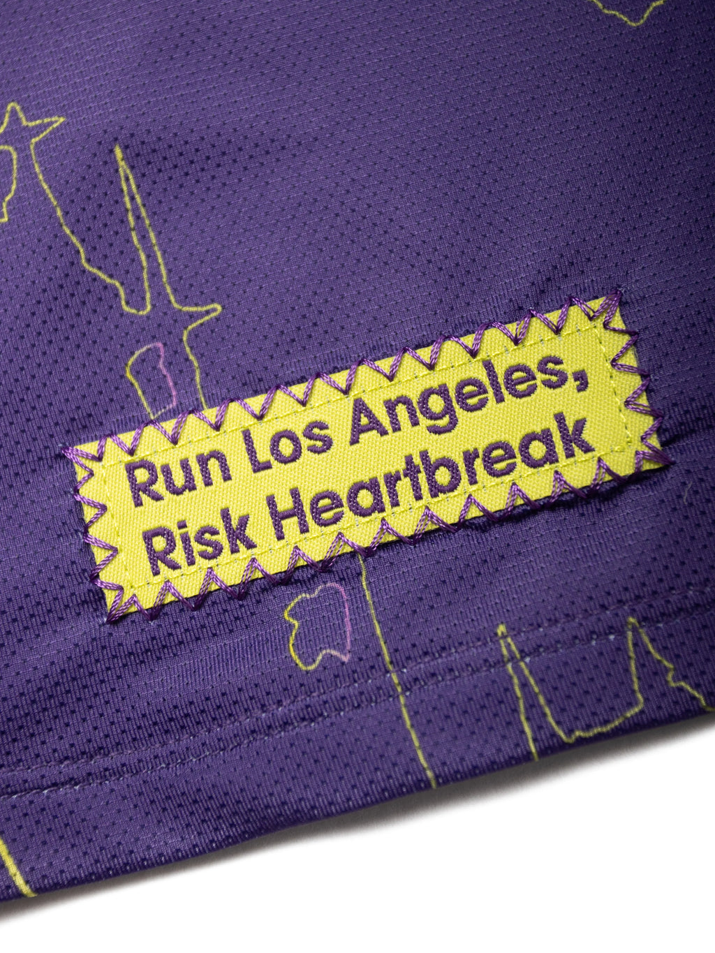 Heartbreak Womens Los Angeles Crop Singlet