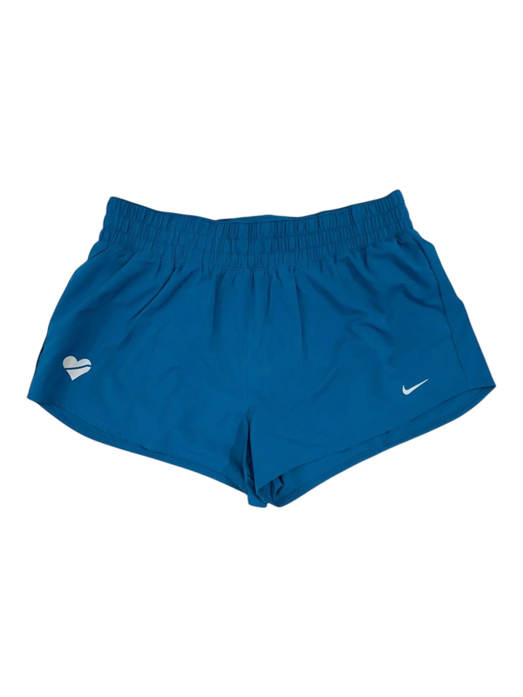 Nike Womens Dri FIT Mid Rise 3 Brief Lined Shorts