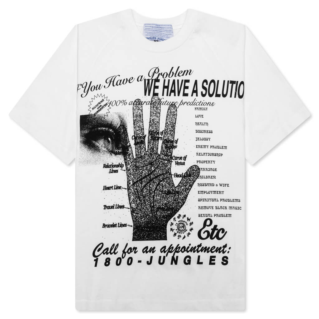 Solutions Tee White