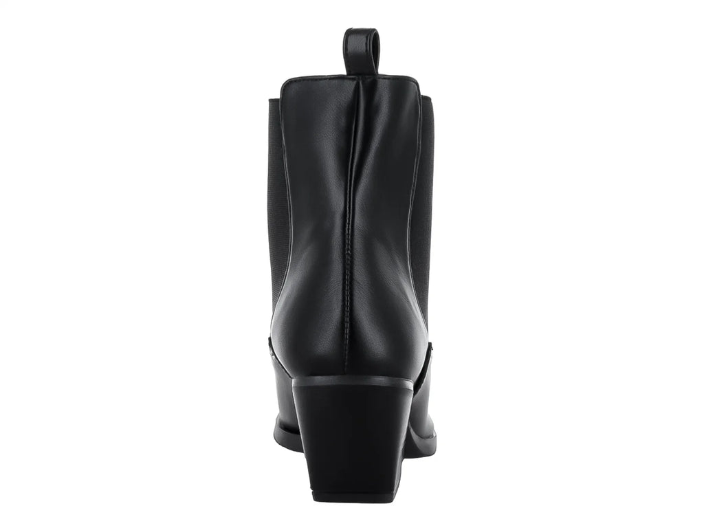 Botines Vaqueros Senties Negro para Mujer