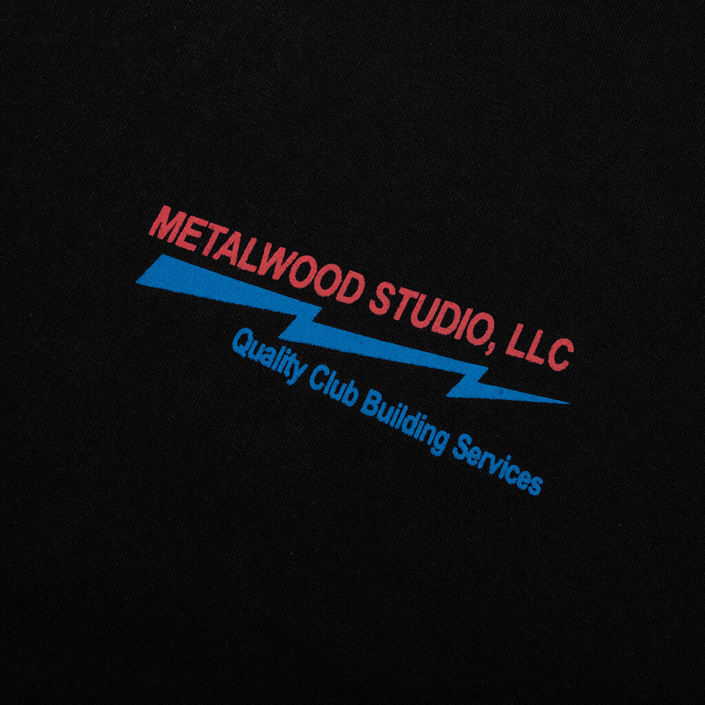 Club Building T Shirt Black