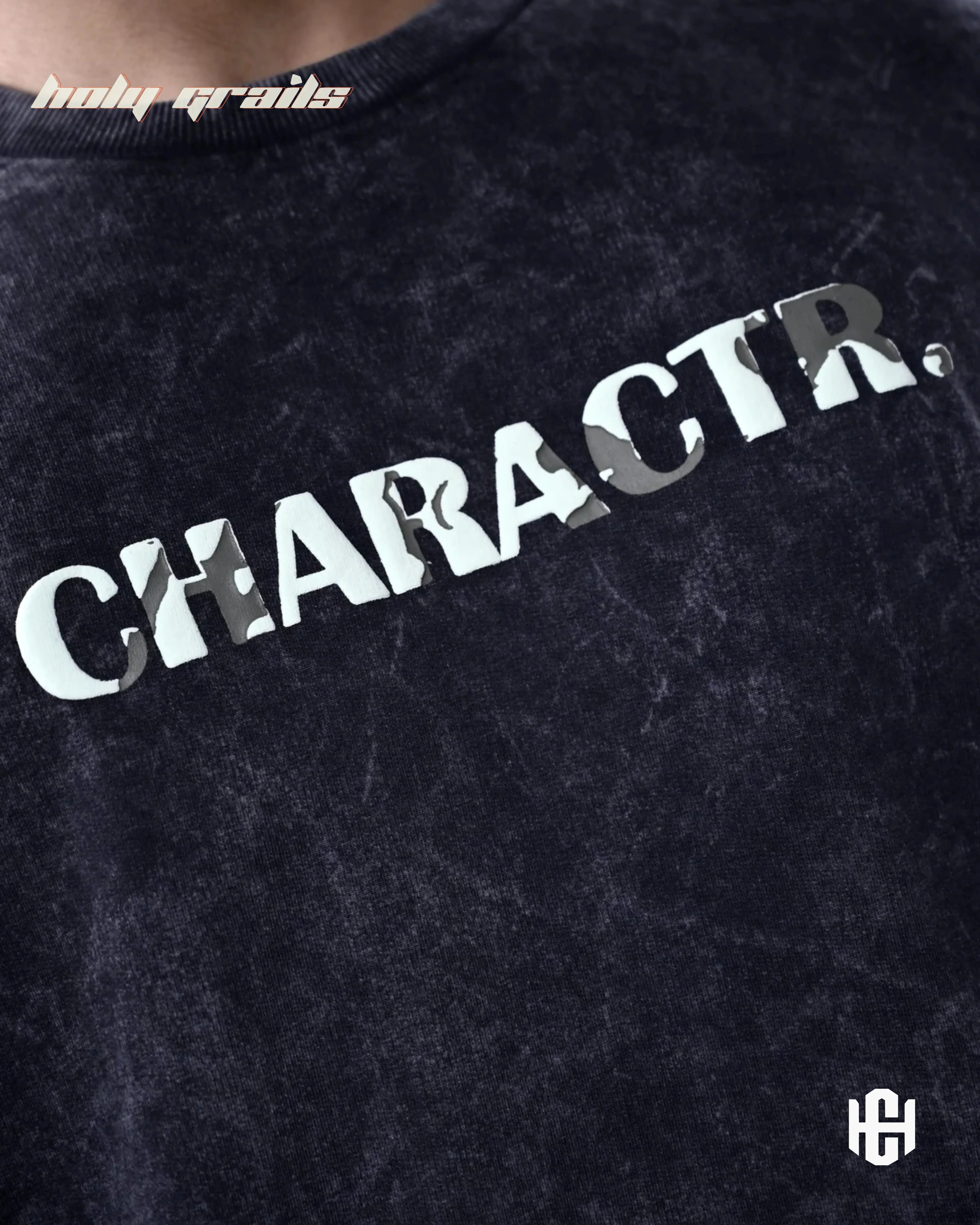 The Weed Grey Graphic Tee HG x Charactr