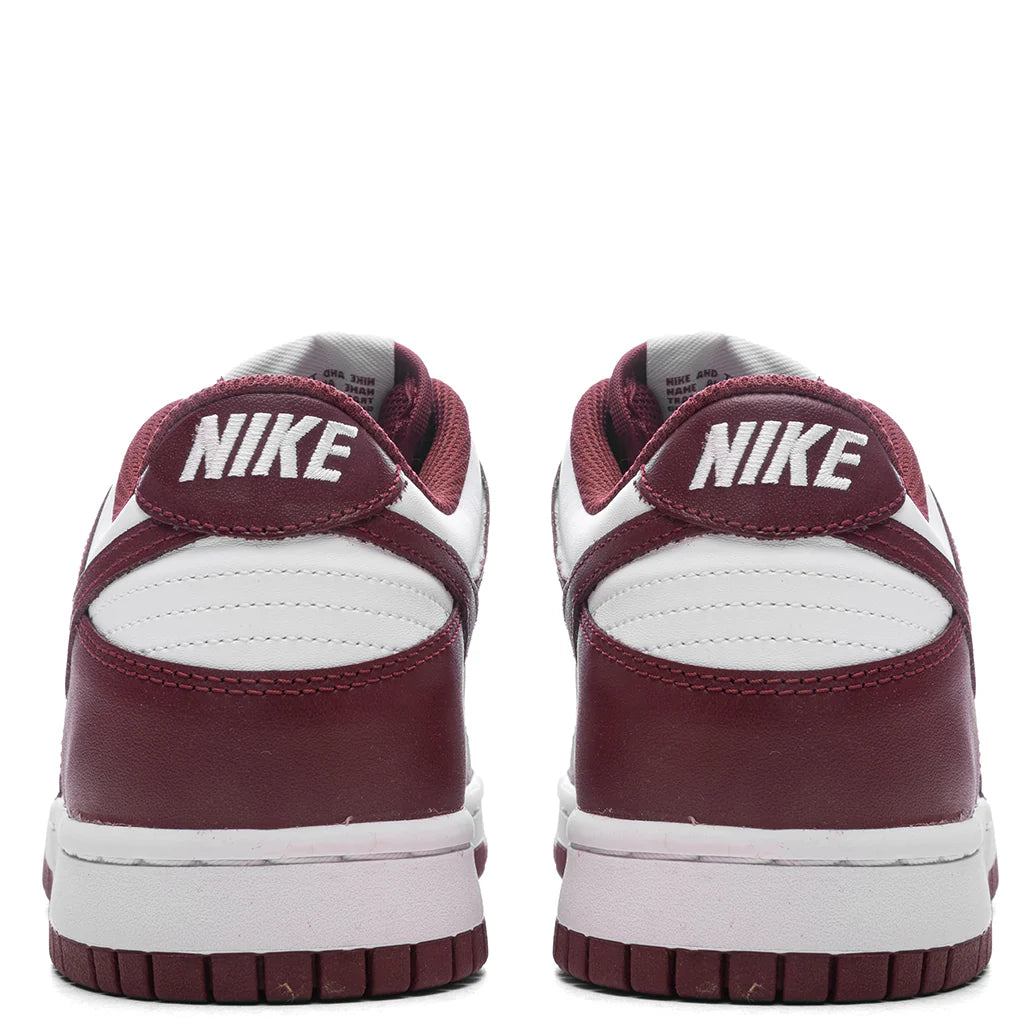 Dunk Low GS White Redwood Gym Red