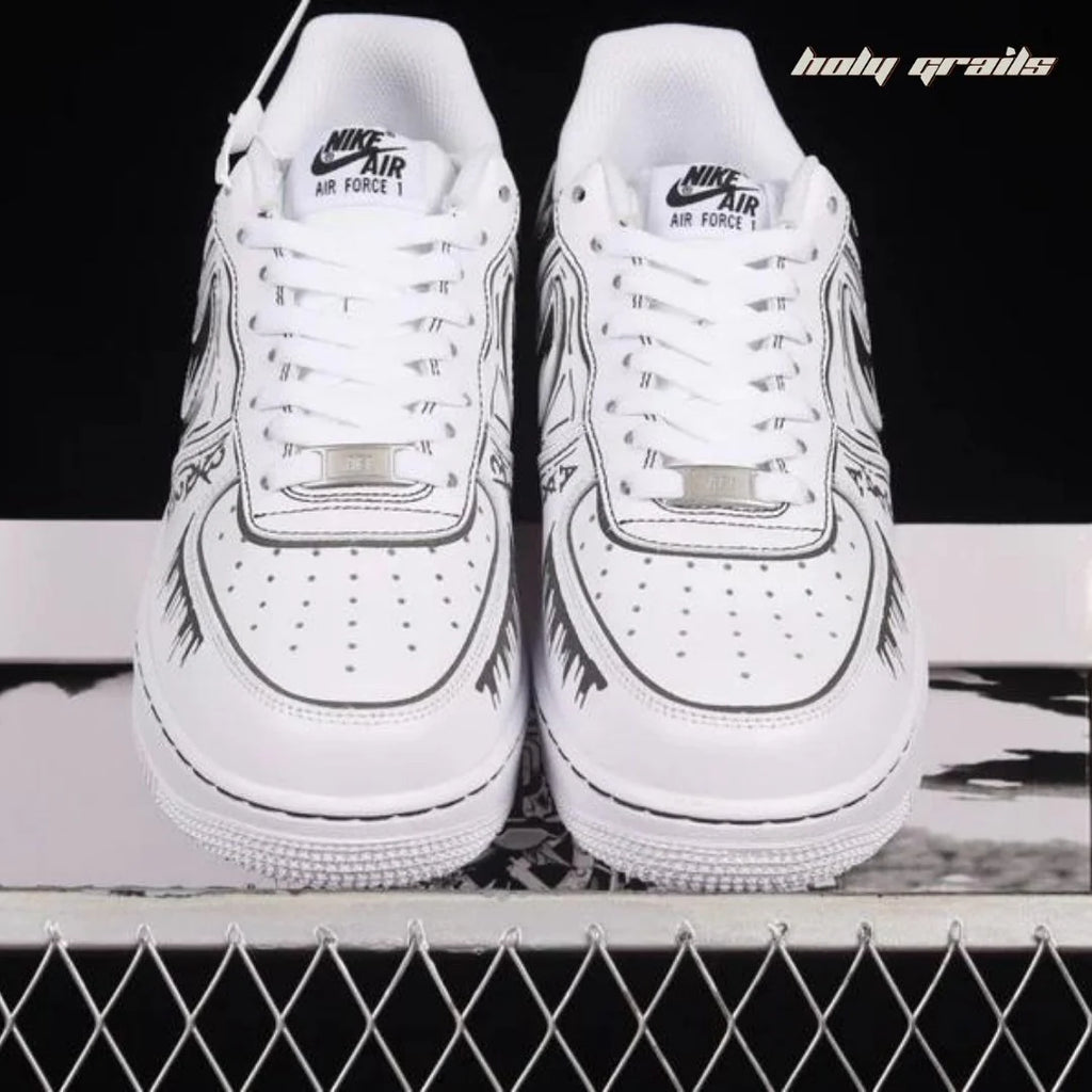 Air Force 1 x Black White Anime