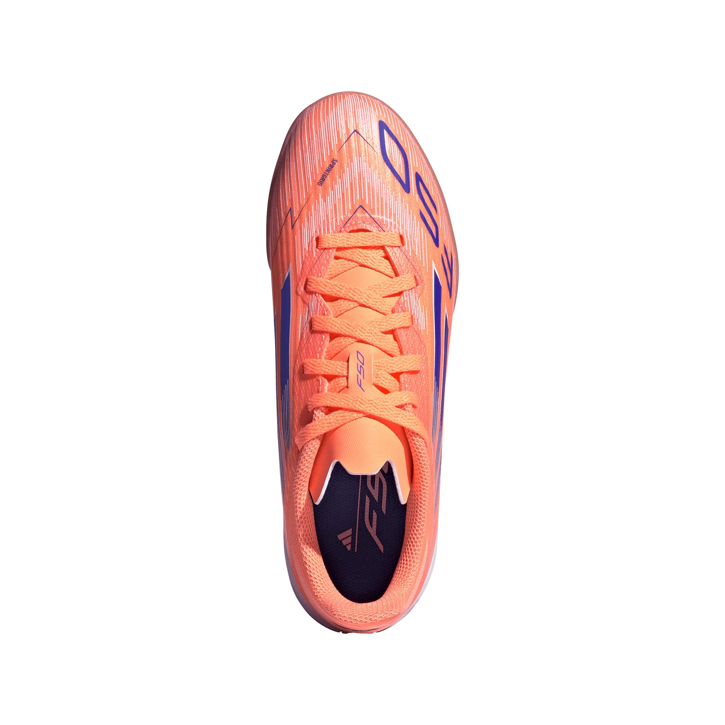 adidas F50 League IN Youth Soccer Shoes Orange Blue White