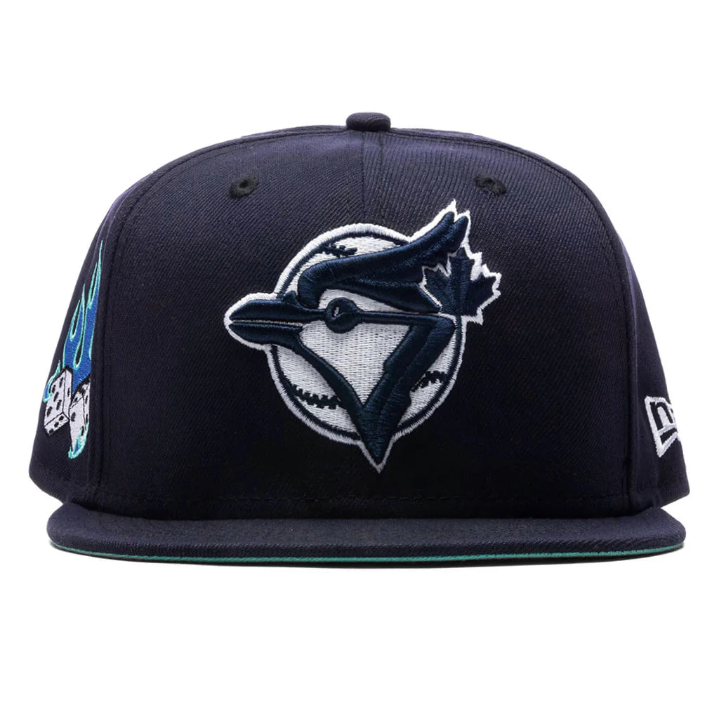 Feature x New Era Flaming Dice 59FIFTY Fitted Toronto Blue Jays