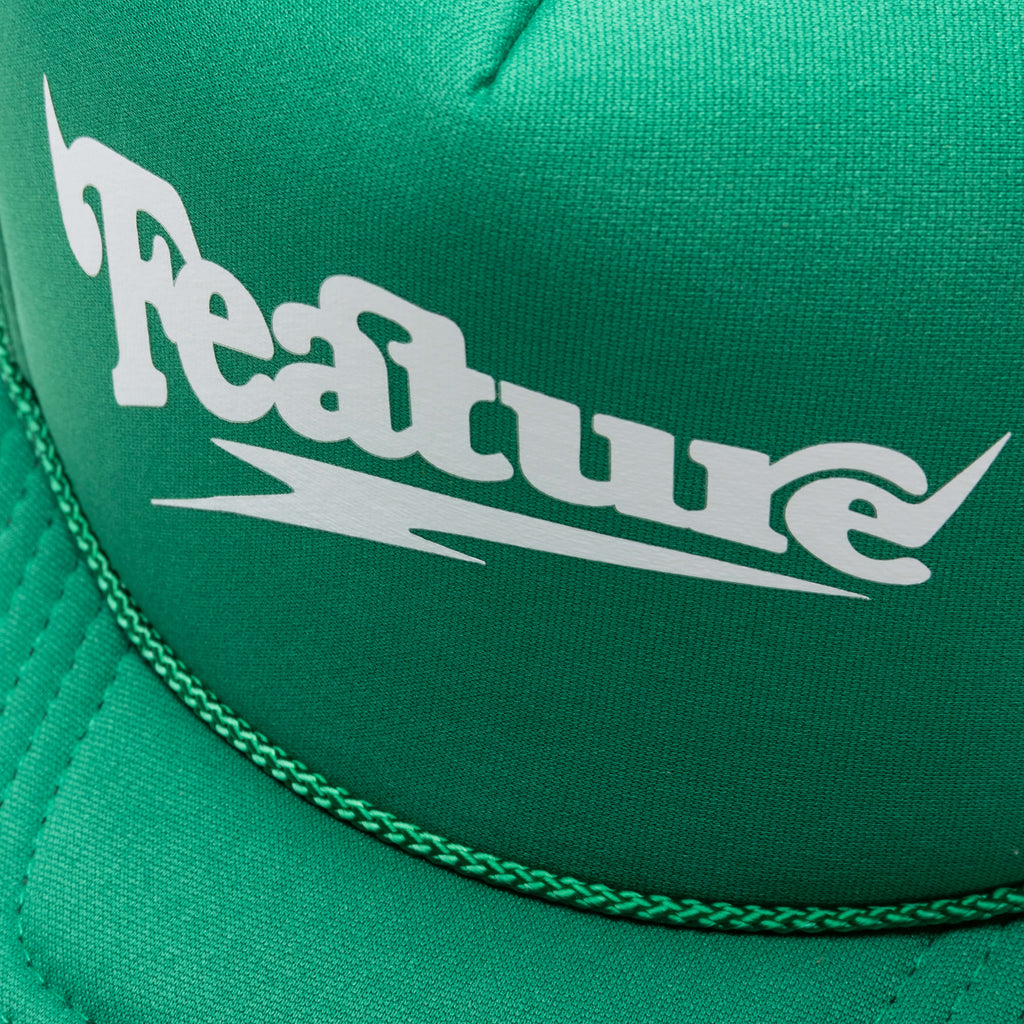 Spike Trucker Hat Kelly Green