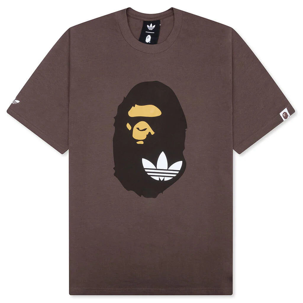 Adidas x BAPE S S Tee Earth Strata