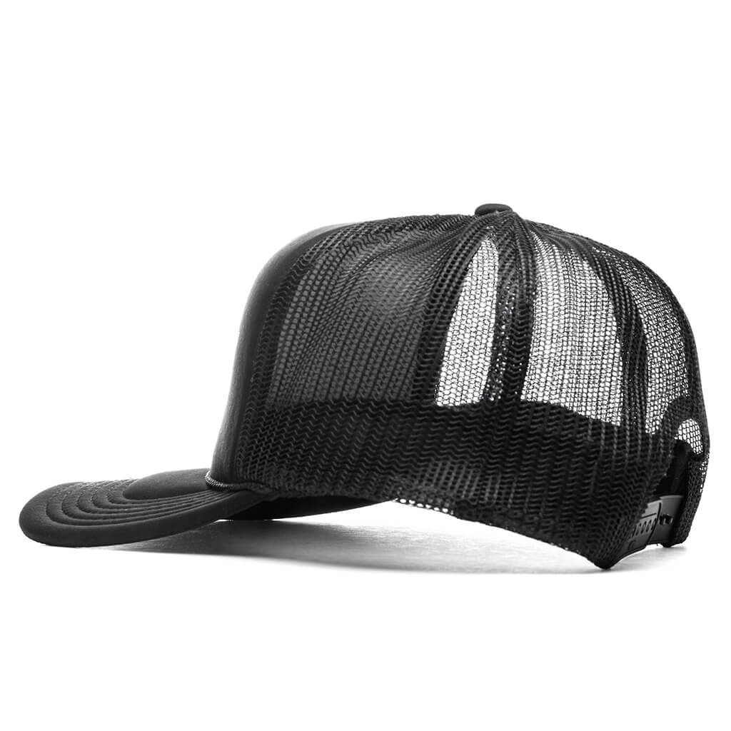 Spike Trucker Hat V2 Black White