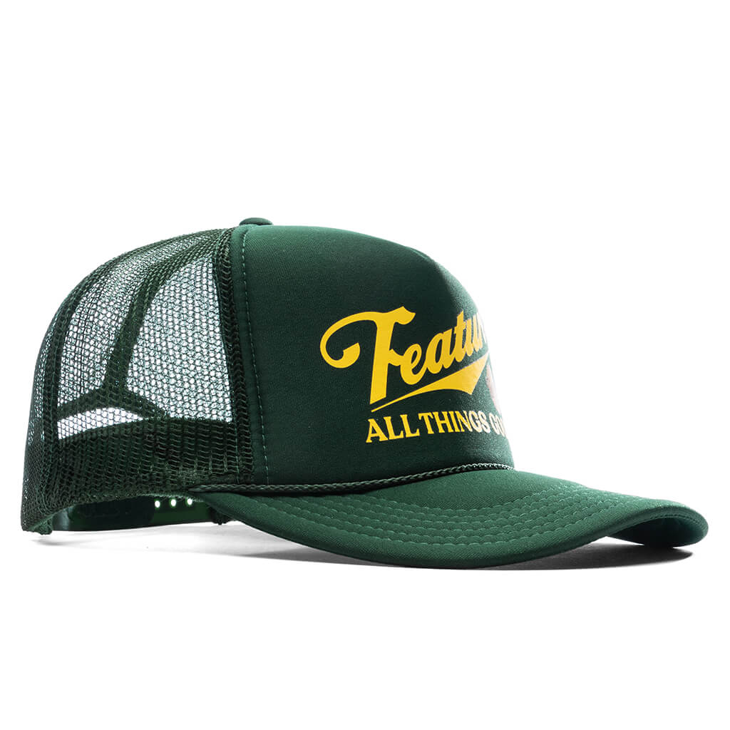 Draft Trucker Hat Dark Green