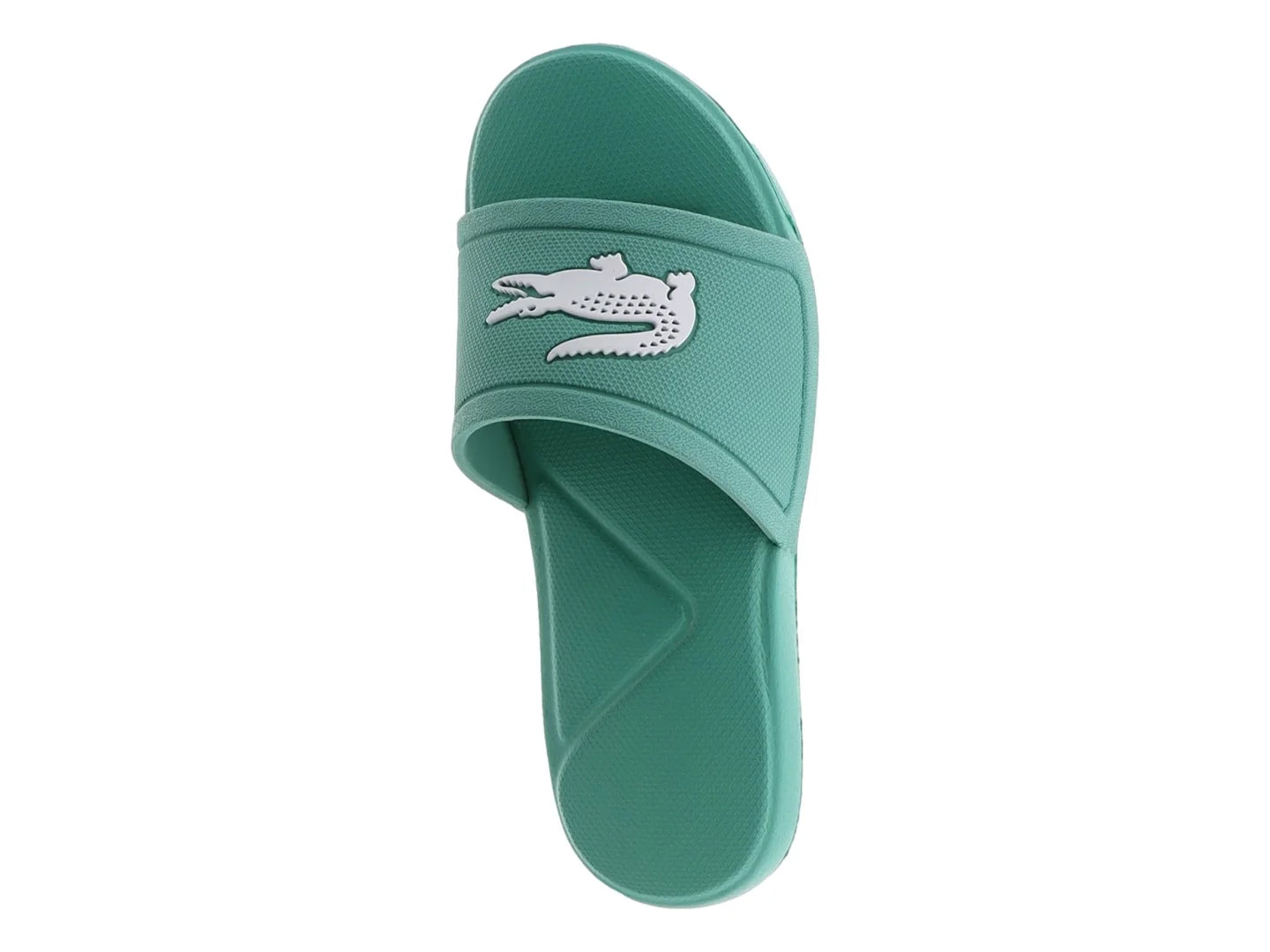 Sandalias Lacoste L30 Slide Verde y Blanco para Niño