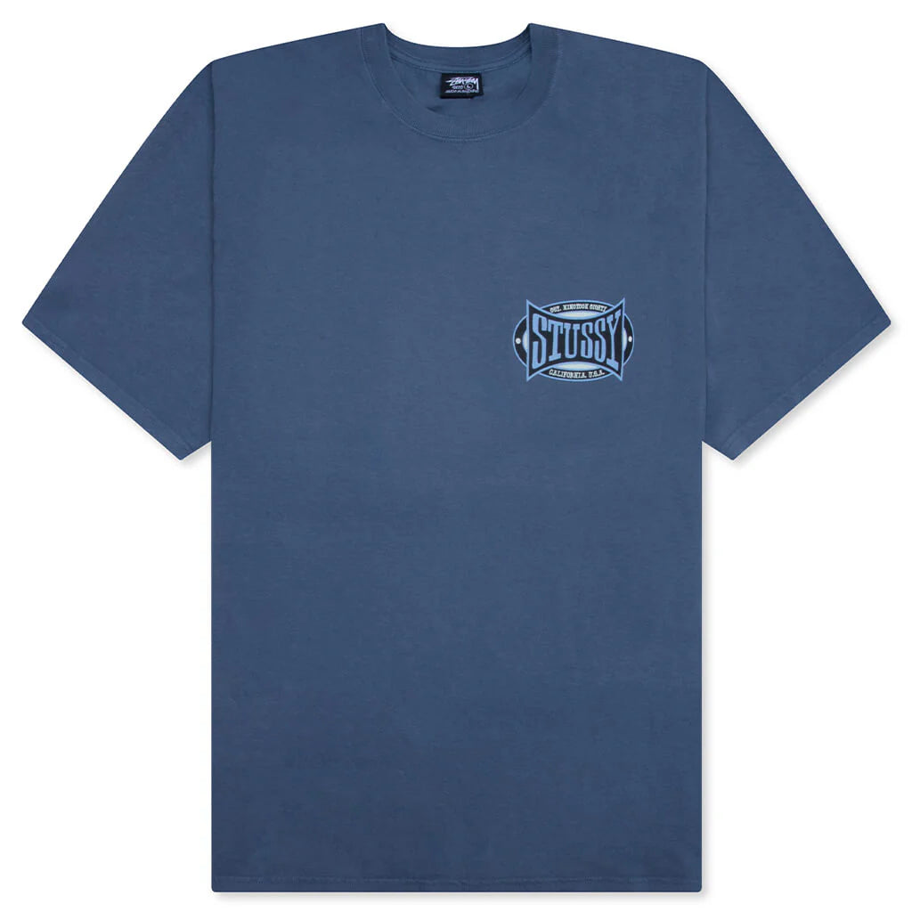 Champion Oval Pigment Dyed Tee Navy