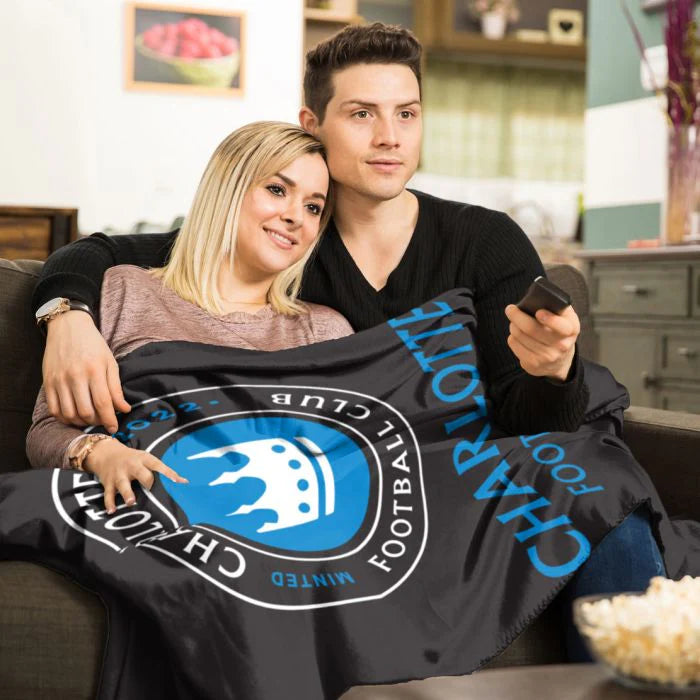 Wincraft Charlotte FC Blanket Winning Image 50 X 60