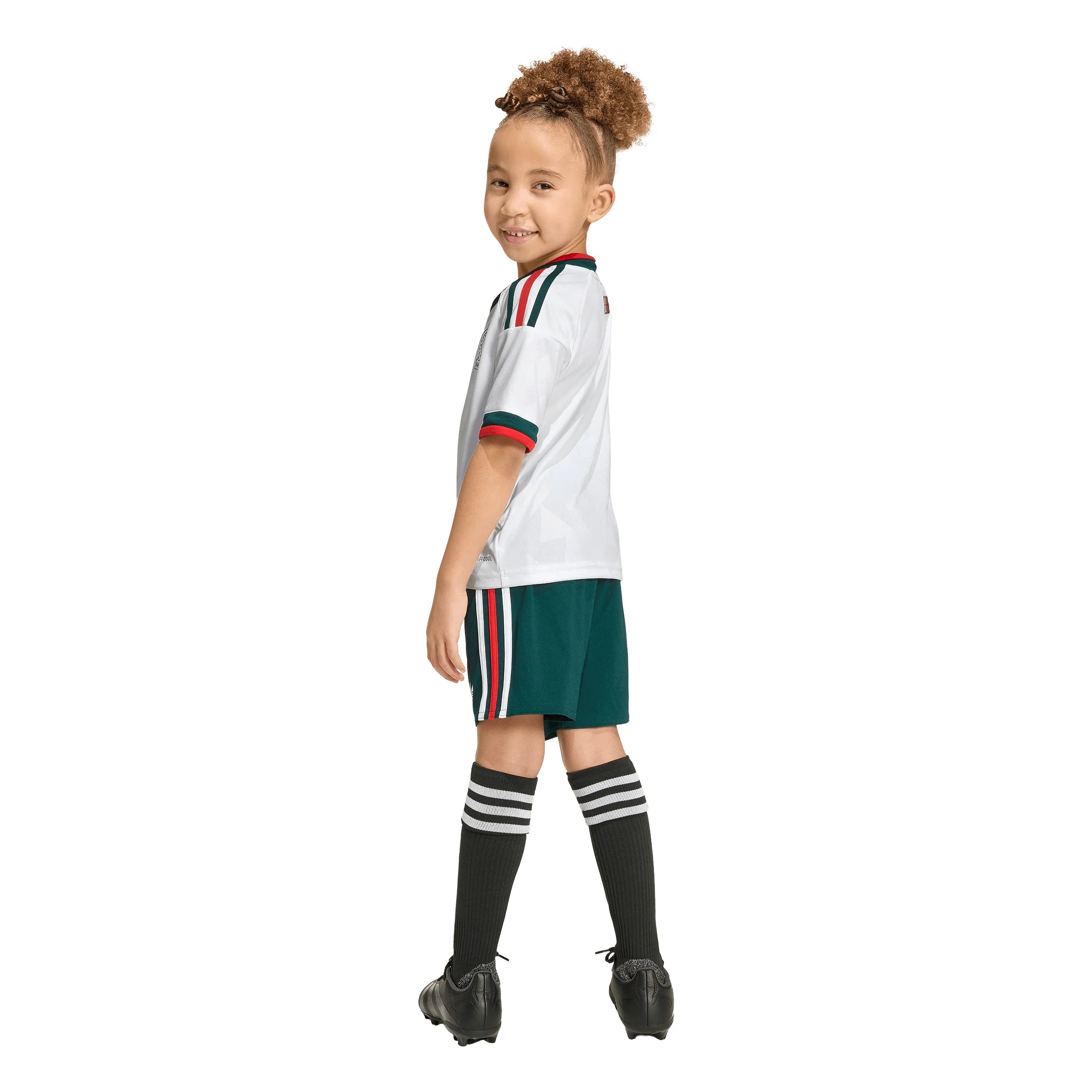 adidas Mexico Away Soccer Mini Set 2026 White