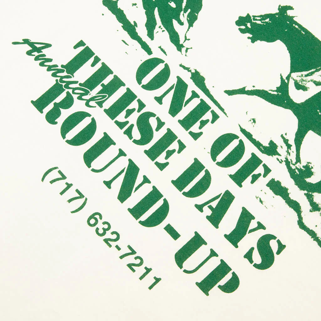 Round Up T Shirt Bone