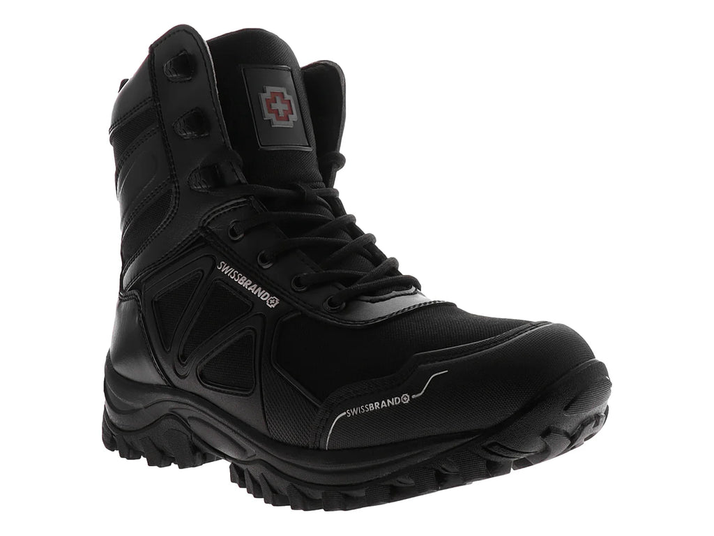Botas Tácticas Swissbrand Negro para Hombre