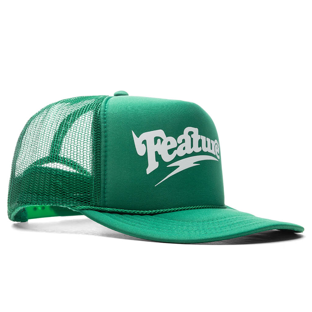 Spike Trucker Hat Kelly Green