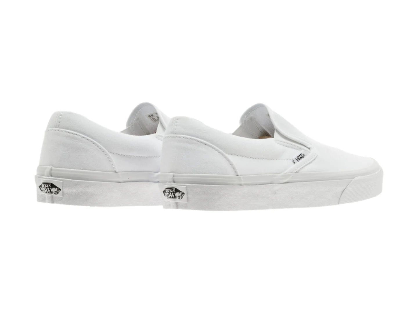 Tenis Vans Classic Slip On Blancos Unisex