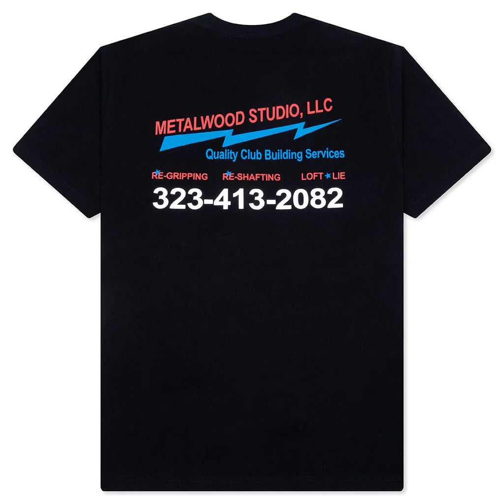 Club Building T Shirt Black