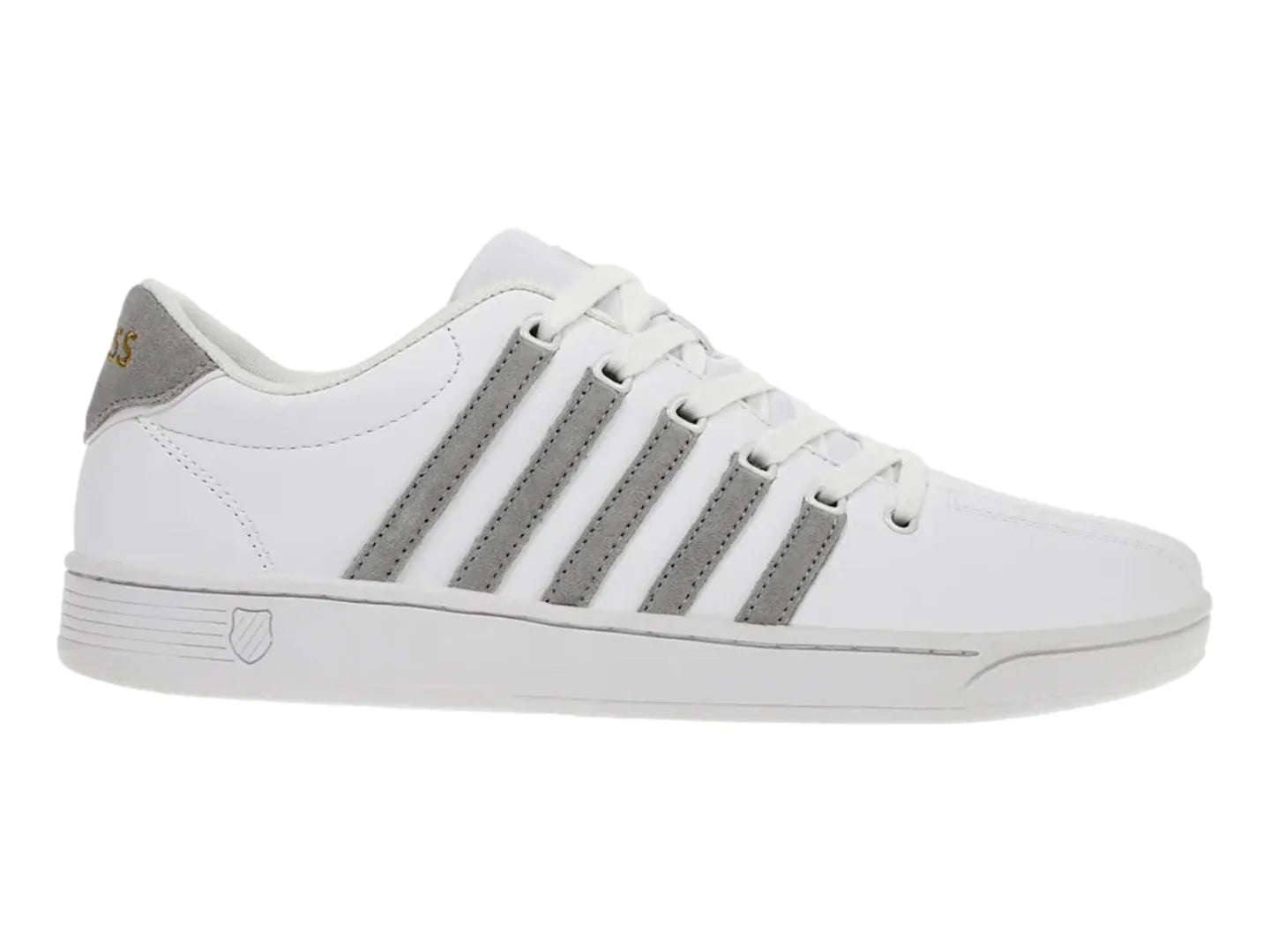 Tenis K Swiss Court Pro II SDE Blanco y Gris para Hombre