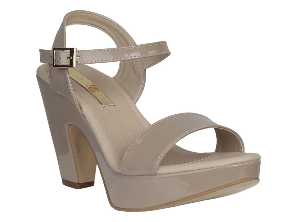Zapatillas Paulie Beige Charol para Mujer